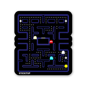 Retro Game Sticker waterproof vinyl decal for laptop, bike, car & bottle