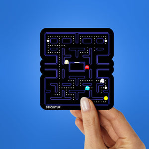 Retro Game Sticker waterproof vinyl decal for laptop, bike, car & bottle