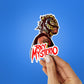 REY MYSTERIO Sticker waterproof vinyl decal for laptop, bike, car & bottle