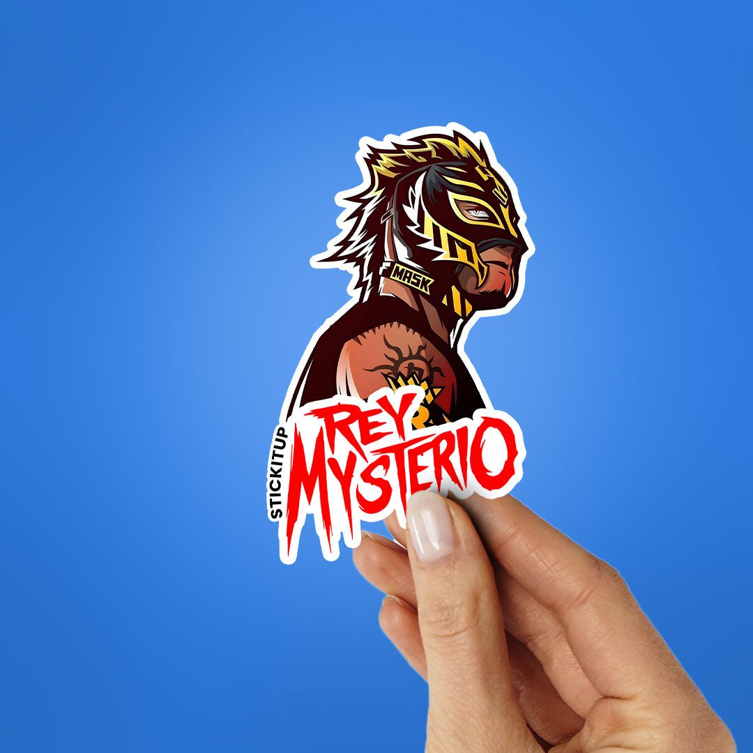 Stickman Rey Buy REY MYSTERIO Sticker Online | Premium Waterproof Vinyl | STICK IT UP