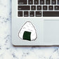 Rice Ball Sticker waterproof vinyl decal for laptop, bike, car & bottle