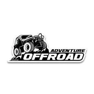Road Bumper Sticker waterproof vinyl decal for laptop, bike, car & bottle