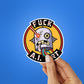 Robot Art Sticker