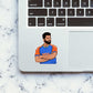 Rohit Sticker waterproof vinyl decal for laptop, bike, car & bottle