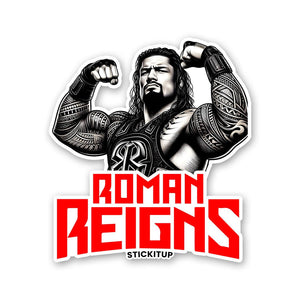 ROMAN REIGNS Sticker waterproof vinyl decal for laptop, bike, car & bottle