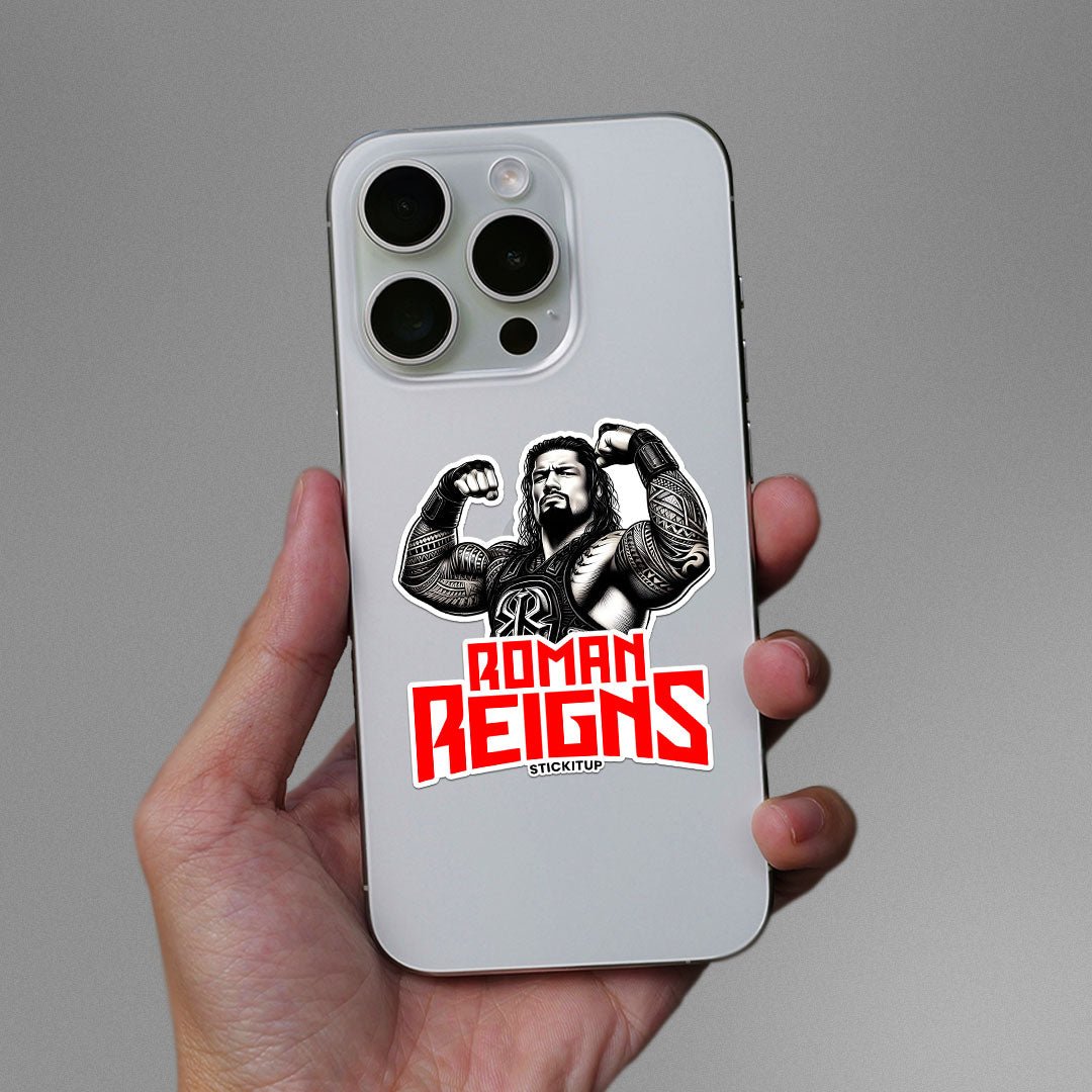 ROMAN REIGNS Sticker waterproof vinyl decal for laptop, bike, car & bottle