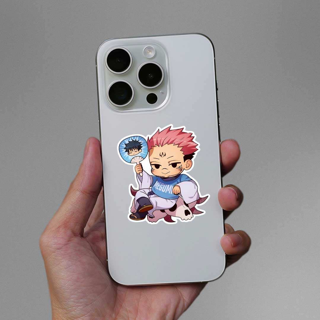 Ryomen Sukuna Chibi Sticker - STICK IT UP