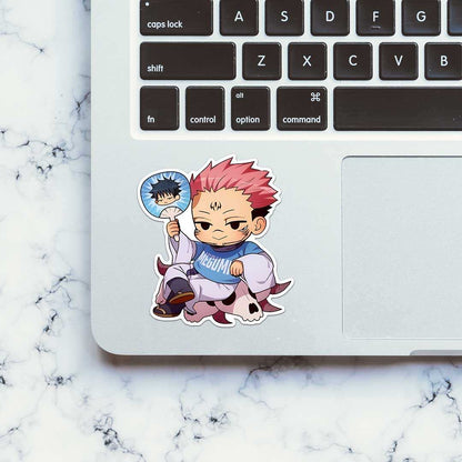 Ryomen Sukuna Chibi Sticker - STICK IT UP