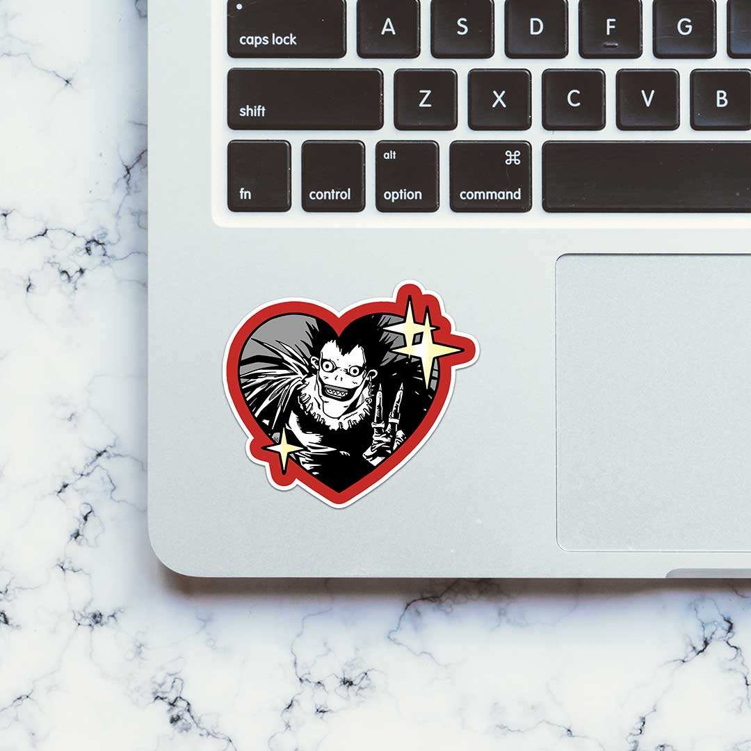 Ryuk Death Note Sticker waterproof vinyl decal for laptop, bike, car & bottle