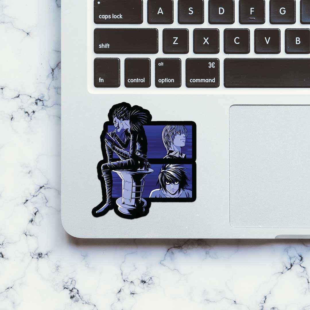 Ryuk Sticker waterproof vinyl decal for laptop, bike, car & bottle