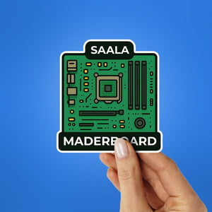 SAALA MADERBOARD Sticker - STICK IT UP