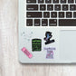 Sagittarius Mini Sticker Sheet waterproof vinyl decal for laptop, bike, car & bottle