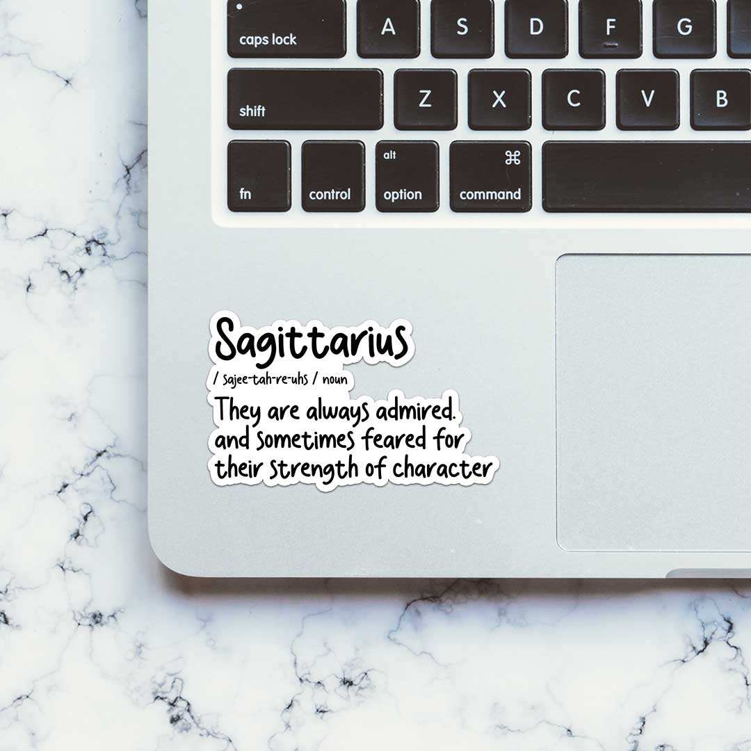 Sagittarius Sticker waterproof vinyl decal for laptop, bike, car & bottle