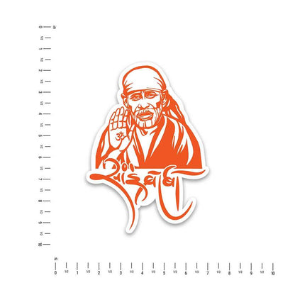 Sai Baba Bumper Sticker - STICK IT UP