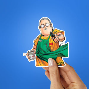 Sakamoto 2.0 Sticker waterproof vinyl decal for laptop, bike, car & bottle