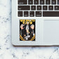 Sakamoto Sticker waterproof vinyl decal for laptop, bike, car & bottle