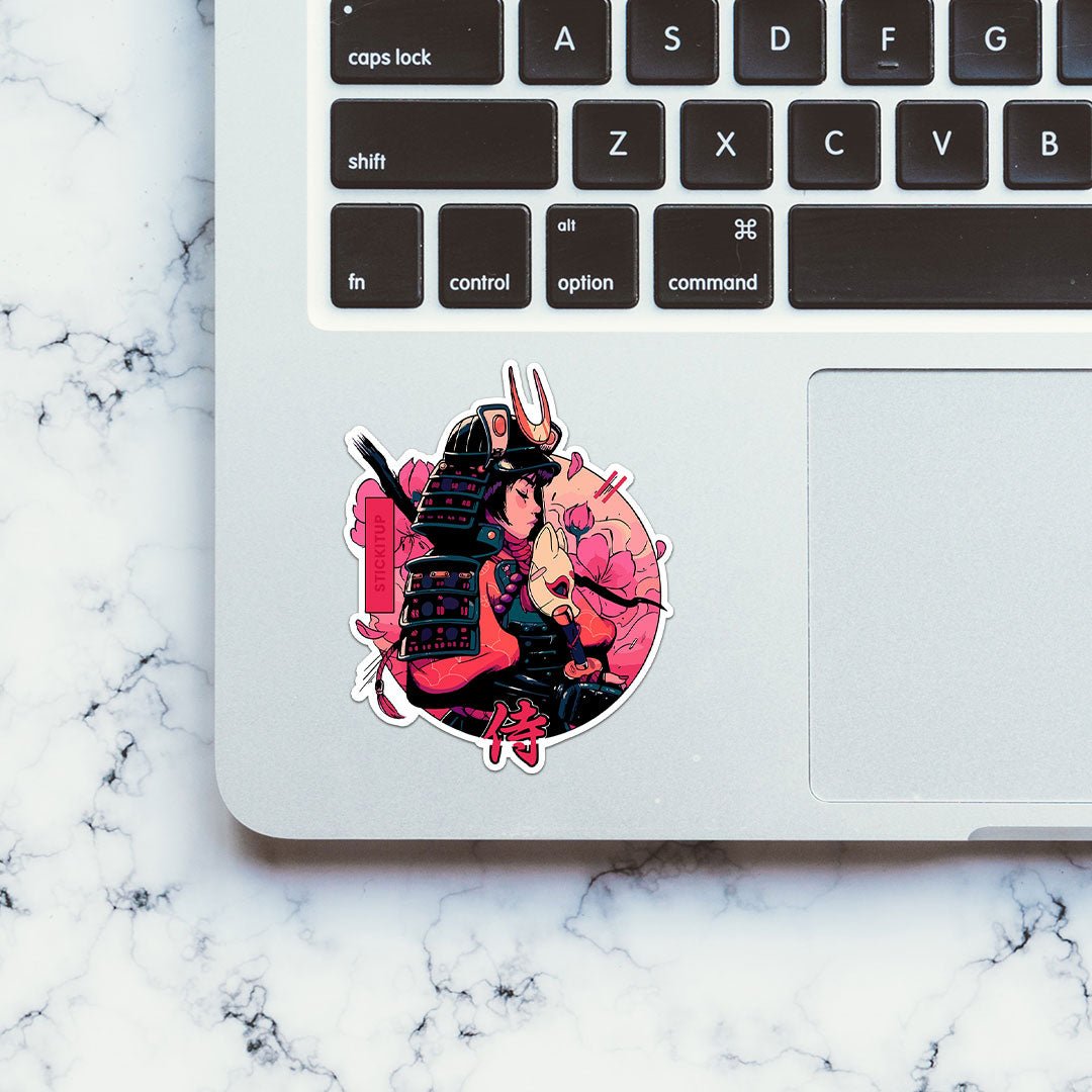 Sakura Samurai Sticker - STICK IT UP