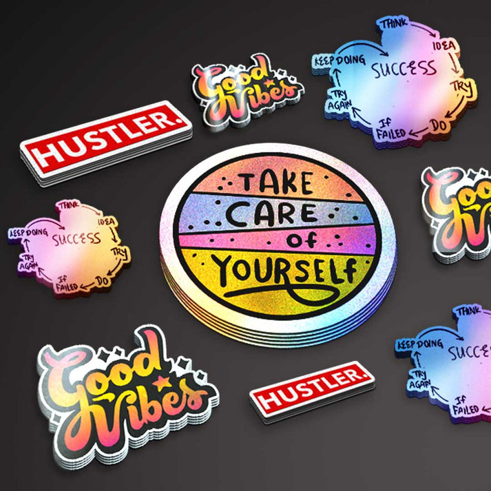 Sticker Text Sample Buy Sample Sticker Pack Online | Custom Sticker | STICK IT UP