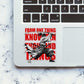 Samurai Wisdom Glitter Sticker