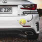 Sangi Bumper Sticker waterproof vinyl decal for laptop, bike, car & bottle