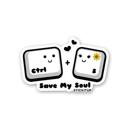 Save My Soul Sticker - STICK IT UP