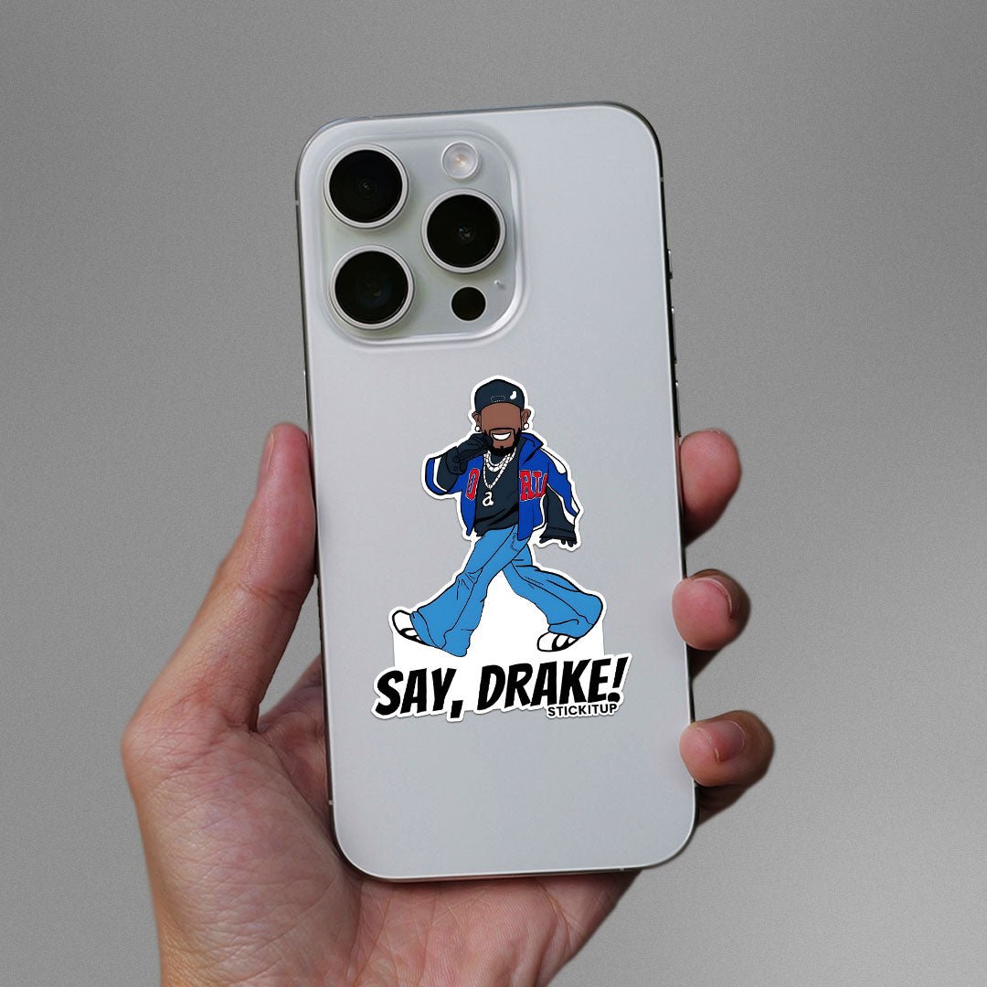 Drake Switch Sticker Buy Say Drake Sticker Online | Premium Waterproof Vinyl | STICK IT UP