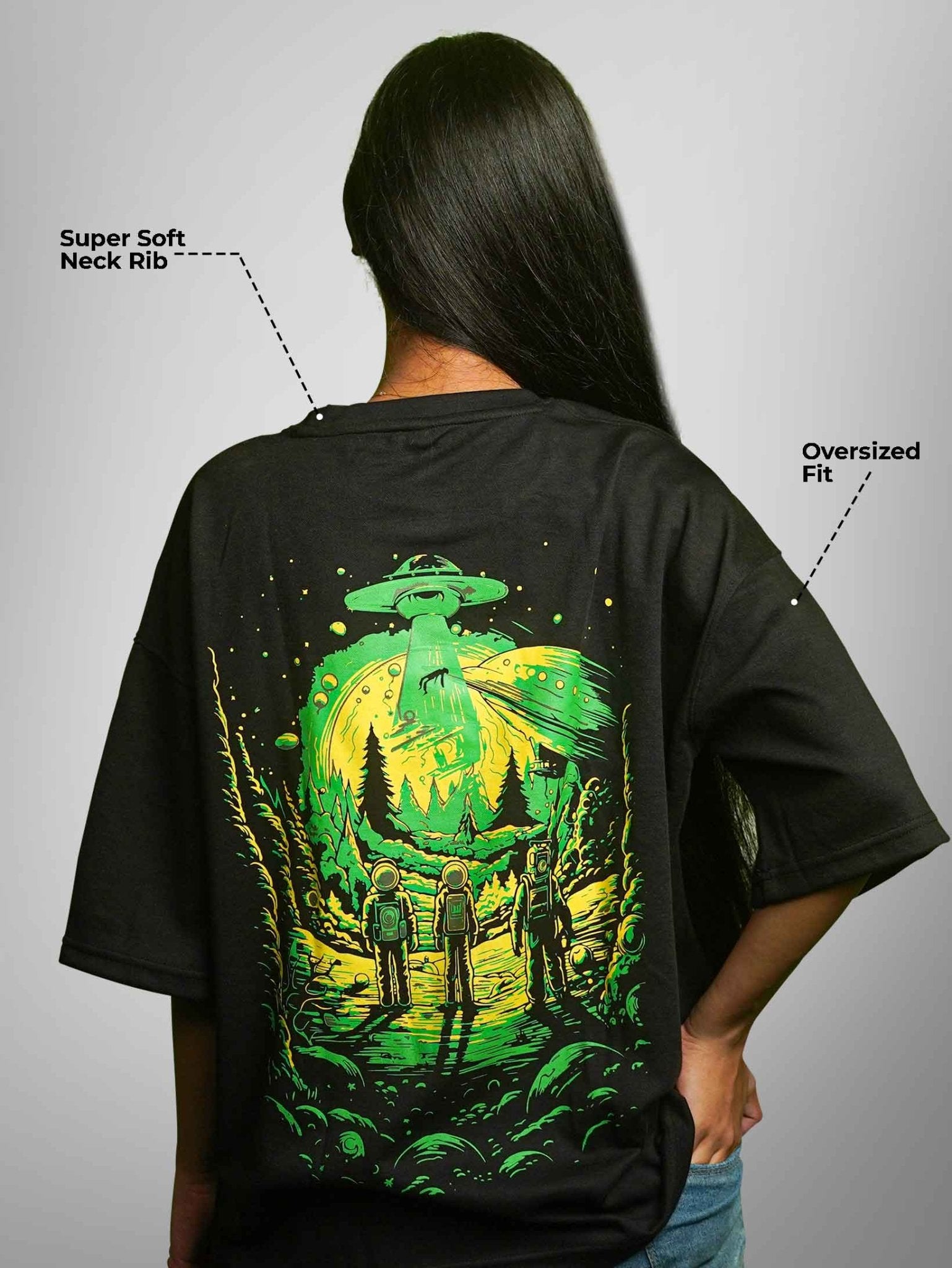 Buy SECRET INVASION OVERSIZED T-SHIRT Online | Premium Waterproof