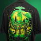 SECRET INVASION OVERSIZED T - SHIRT waterproof vinyl decal for laptop, bike, car & bottle