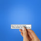 See, It'S Very Very Simple Sticker waterproof vinyl decal for laptop, bike, car & bottle