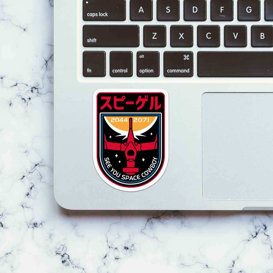 See You Space Cowboy Sticker waterproof vinyl decal for laptop, bike, car & bottle