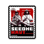 seedhe maut Sticker waterproof vinyl decal for laptop, bike, car & bottle
