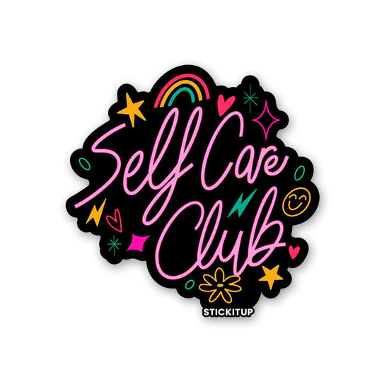 SELF CARE CLUB Sticker - STICK IT UP