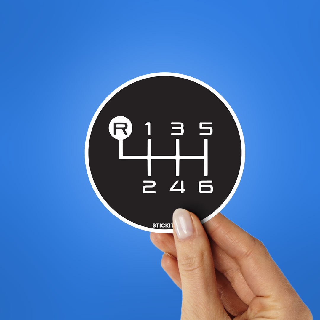 Gear Change Sticker Buy Shift Gear Sticker Online | Stickers | STICK IT UP