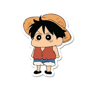 Shin D Pirate Sticker waterproof vinyl decal for laptop, bike, car & bottle