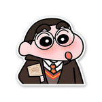 Shin - Potter Sticker waterproof vinyl decal for laptop, bike, car & bottle