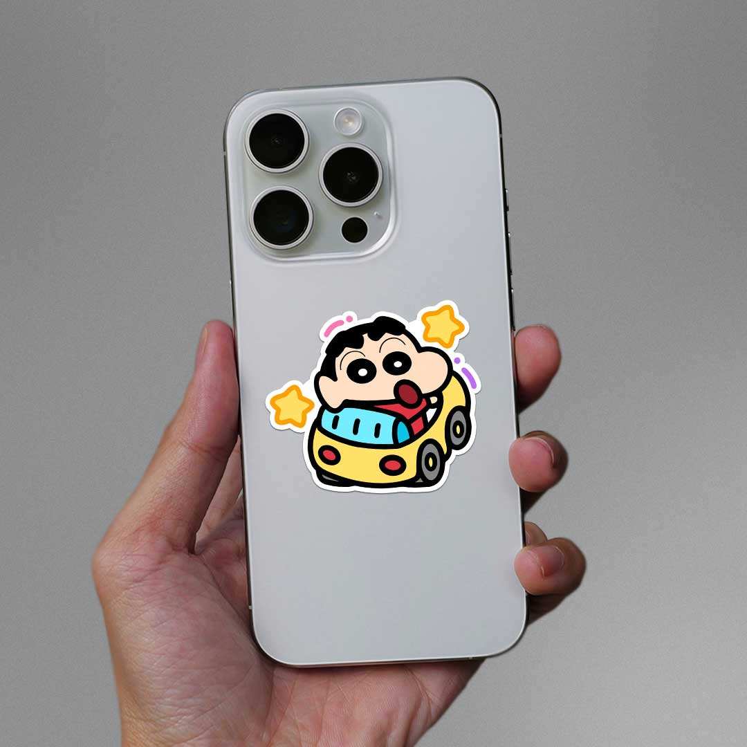 Shinchan Car Sticker - STICK IT UP