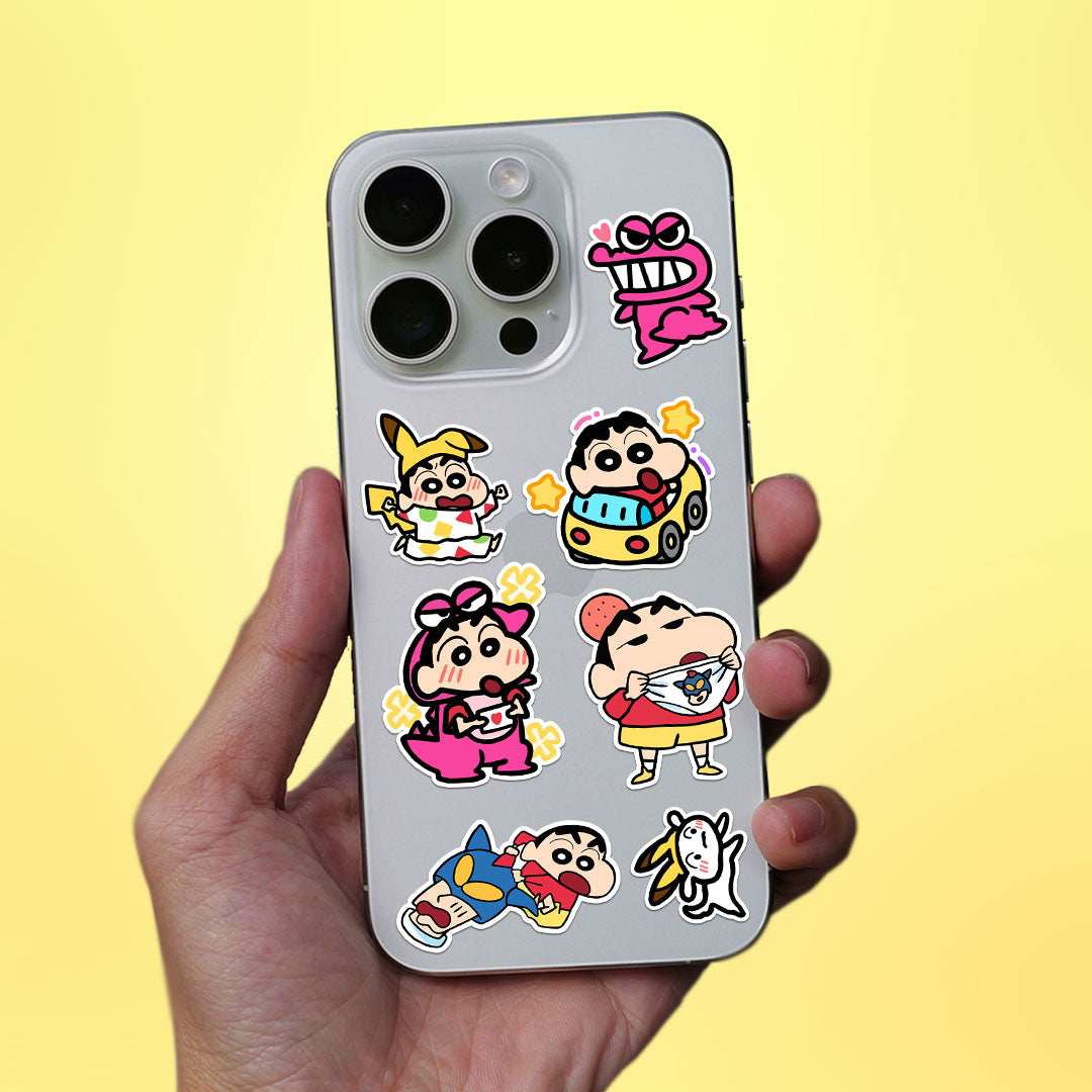 Mr.chan Mini Sticker Sheet waterproof vinyl decal for laptop, bike, car & bottle