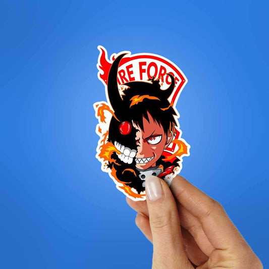 Shinra Fire Force Sticker - STICK IT UP