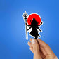 Shiv Tandav Sticker waterproof vinyl decal for laptop, bike, car & bottle