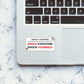 Shock Everyone Sticker waterproof vinyl decal for laptop, bike, car & bottle