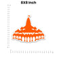 Shree Ram Mandir Bumper Sticker - Bumper Sticker | STICK IT UP