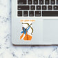 Shree Ram Sticker waterproof vinyl decal for laptop, bike, car & bottle