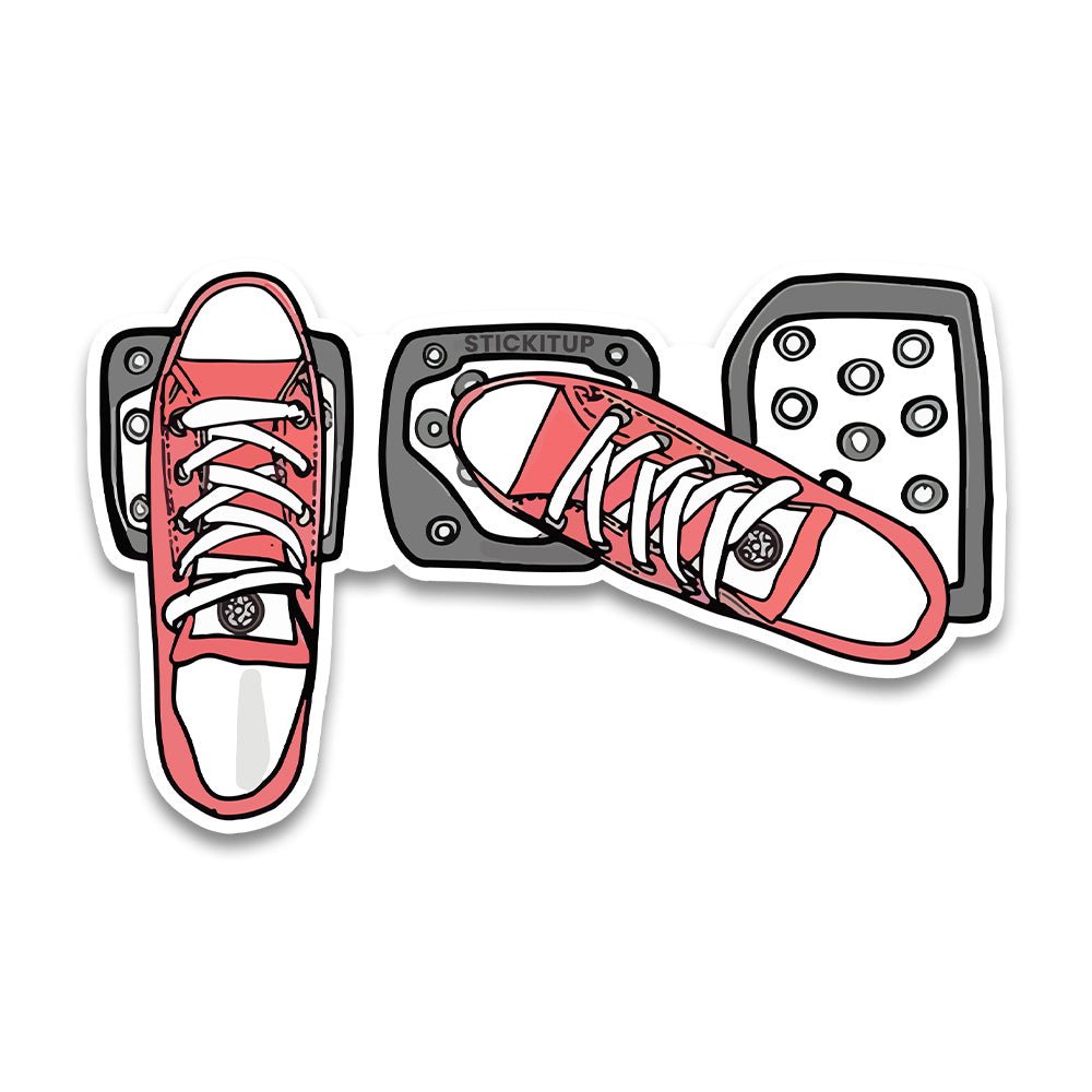 Shu luv Bumper Sticker waterproof vinyl decal for laptop, bike, car & bottle