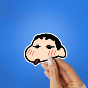 Shy chan Sticker waterproof vinyl decal for laptop, bike, car & bottle