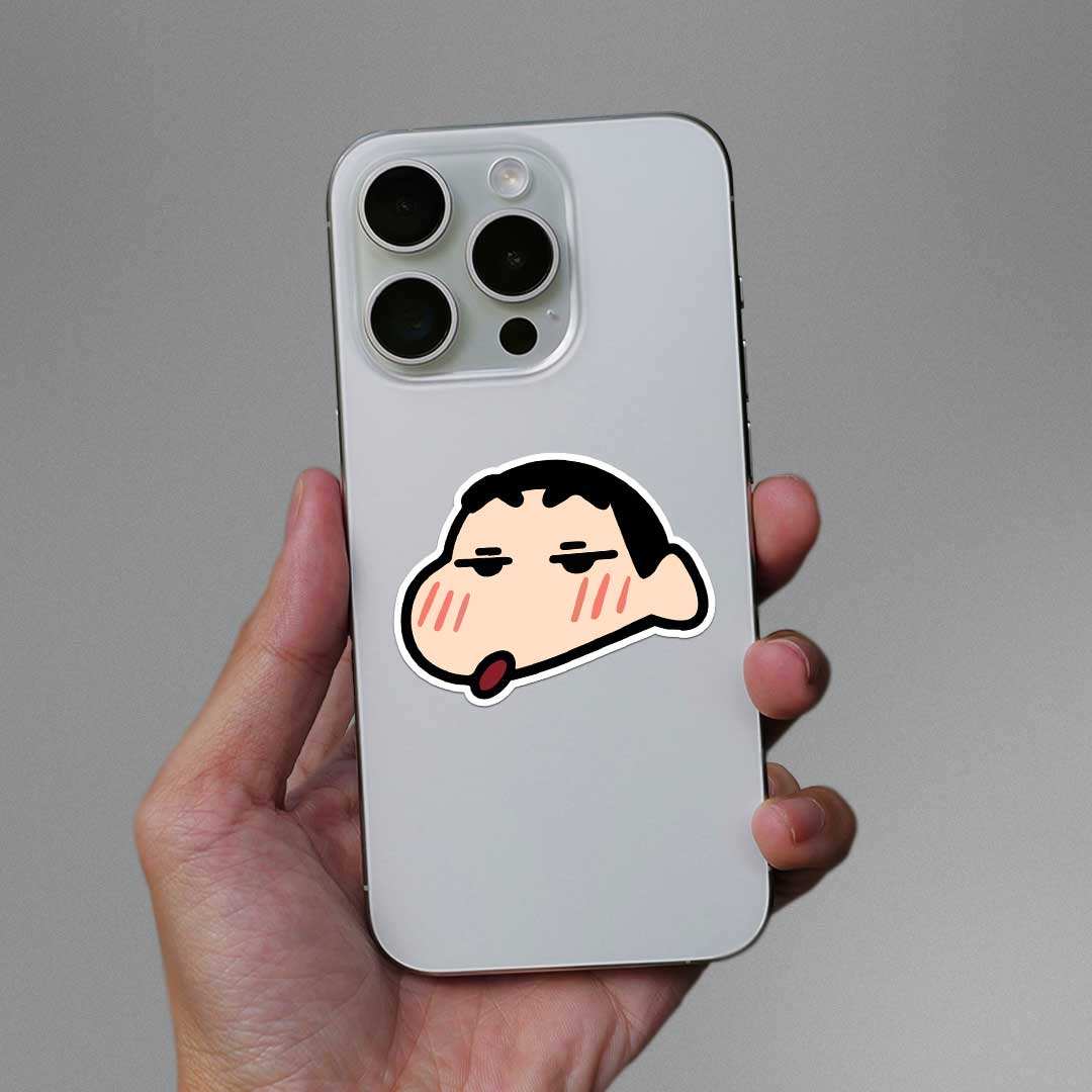 Shy chan Sticker waterproof vinyl decal for laptop, bike, car & bottle