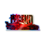 Sidewinder Car Holographic Stickers - Holographic stickers | STICK IT UP