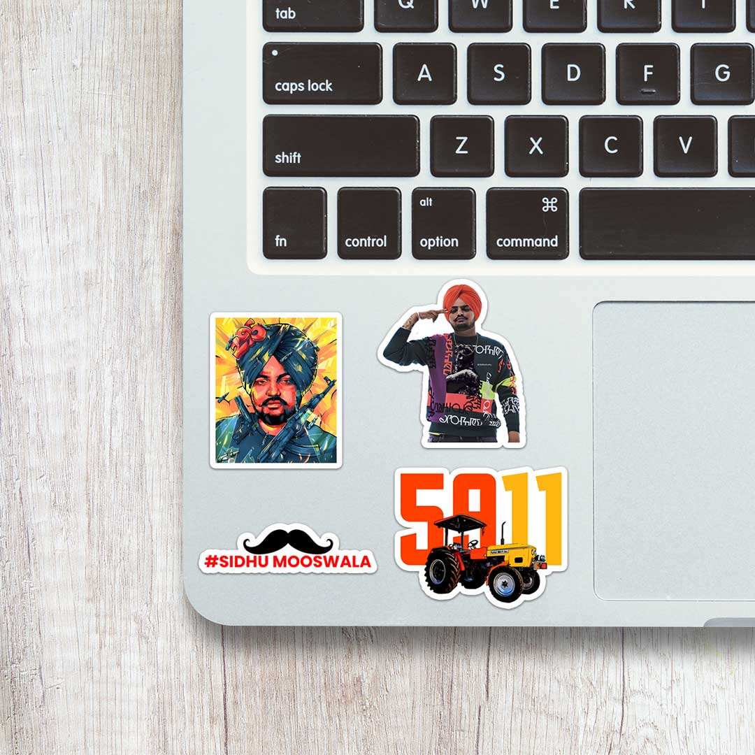 Sidhu Moose Wala Mini sticker sheet - STICK IT UP