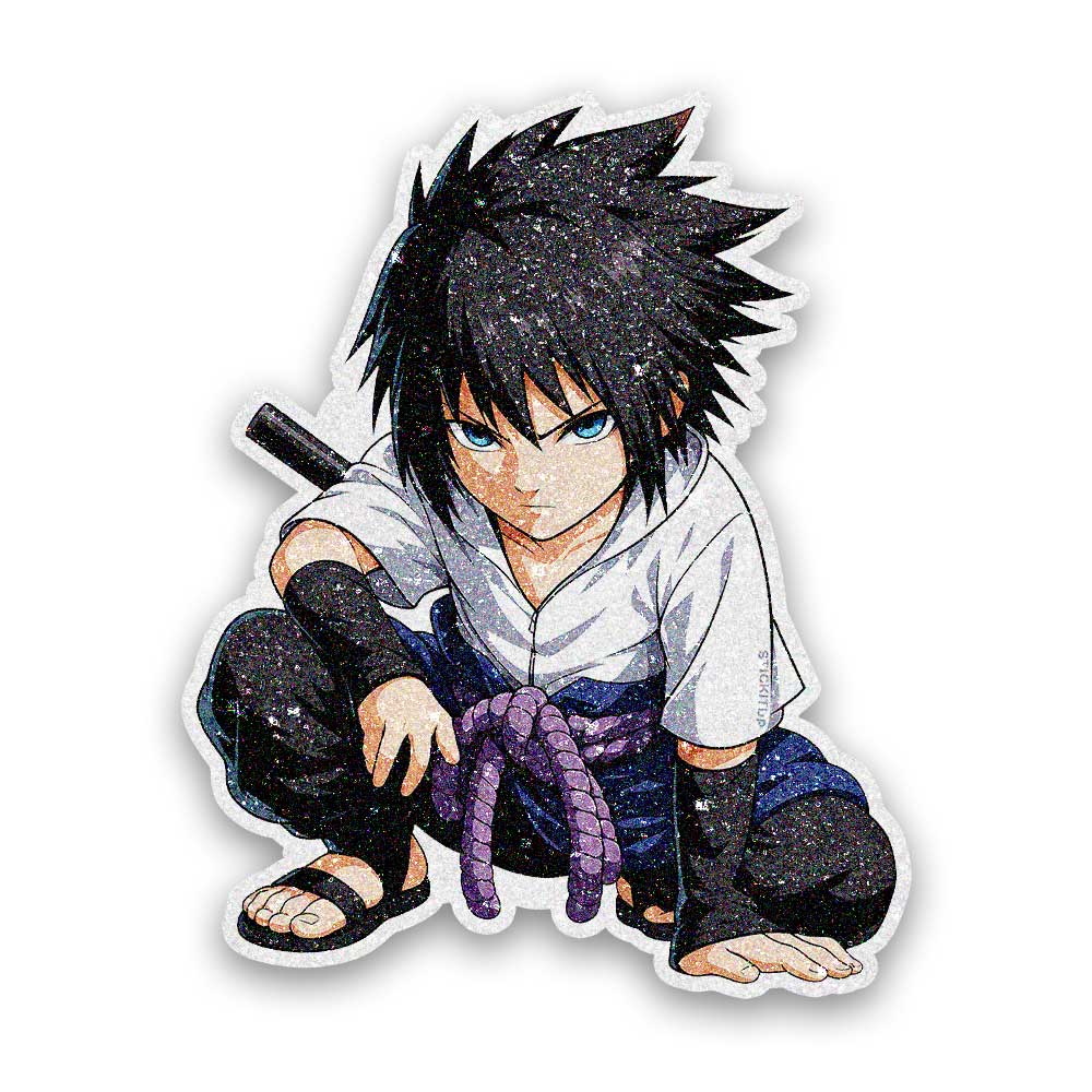 Silent Predator Glitter Sticker - Glitter Stickers | STICK IT UP