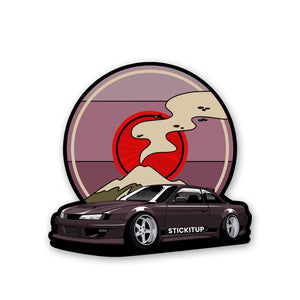 Silvia Sticker waterproof vinyl decal for laptop, bike, car & bottle