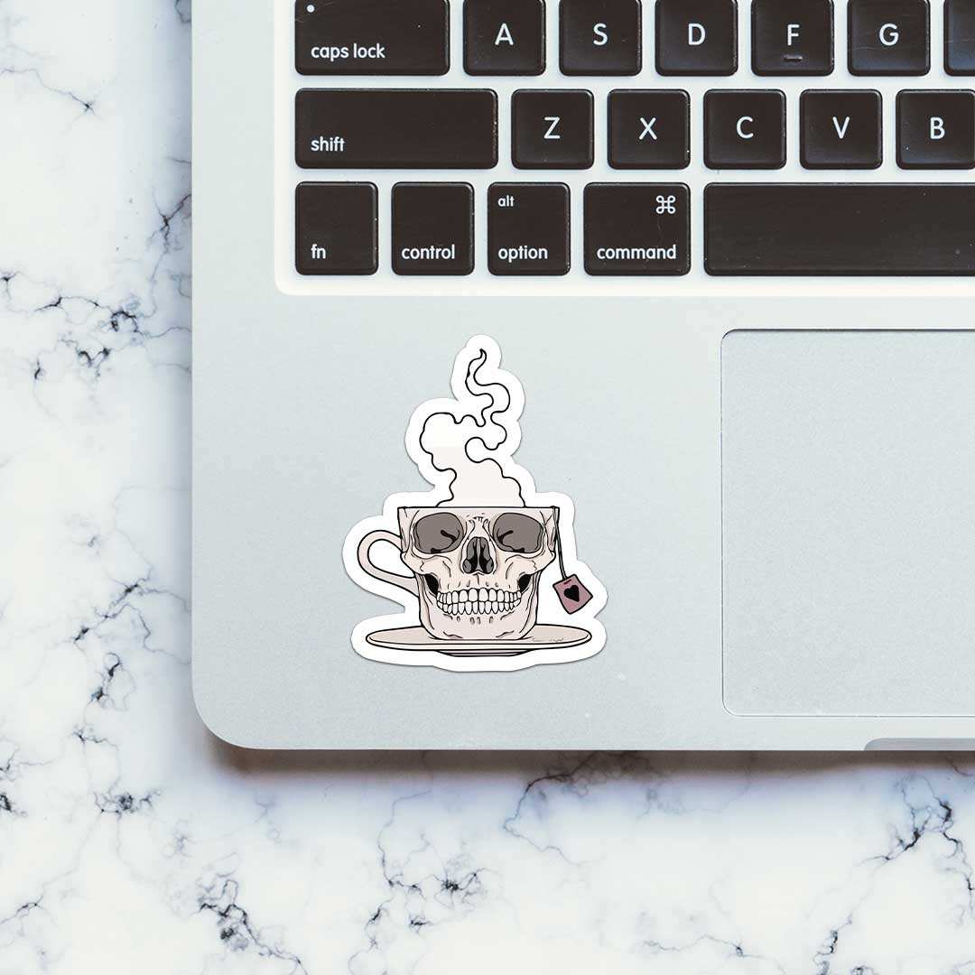 Skeltea Sticker waterproof vinyl decal for laptop, bike, car & bottle